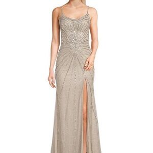 Chic White Halter Prom Dress